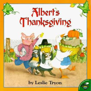Paperback Albert's Thanksgiving Book