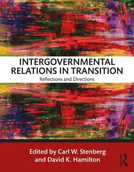 Paperback Intergovernmental Relations in Transition: Reflections and Directions Book