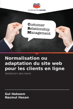 Paperback Normalisation ou adaptation du site web pour les clients en ligne [French] Book