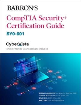 Paperback Barron's Comptia Security+ Certification Guide (Sy0-601) Book