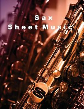 Paperback Sax: Sheet Music Book