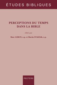 Paperback Perceptions Du Temps Dans La Bible [French] Book