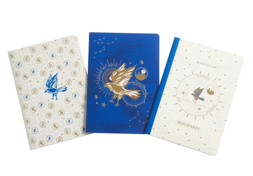Paperback Harry Potter: Ravenclaw Constellation Sewn Notebook Collection (Set of 3) Book