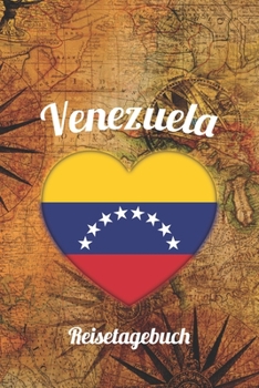 Venezuela Reisetagebuch: A5 Reise Journal I Notizbuch I Urlaubs Planer I Road trip Planer I Travel notebook I 6X9 Pocket journal I Geschenk für Backpacker (German Edition)