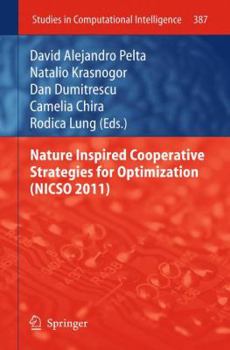Paperback Nature Inspired Cooperative Strategies for Optimization (Nicso 2011) Book