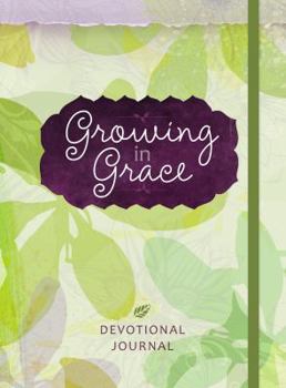 Hardcover Growing in Grace: Devotional Journal Book