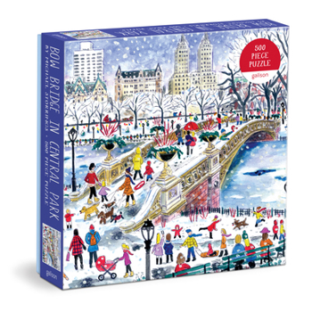 Misc. Supplies Michael Storrings Bow Bridge in Central Park 500pc Puzzle Book