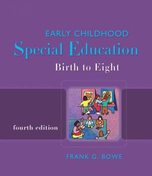 Paperback Early Childhood Special Education: Birth to Eight Book