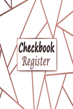 Paperback Checkbook Register: Credit and Debit Tracking Book, Personal Account Balance Register, Checking Account Ledger Book