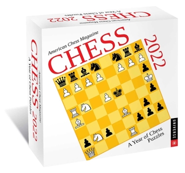 Calendar Chess 2022 Day-To-Day Calendar: A Year of Chess Puzzles Book