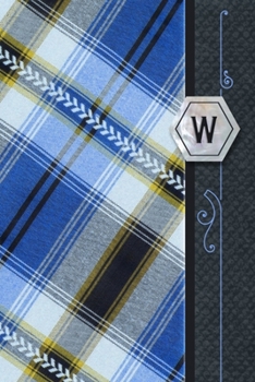 W: Monogrammed 90 Days of Fun Facts Planner - Learn New Facts Journal - My Fact of the Day Notebook