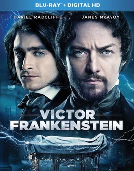 Blu-ray Victor Frankenstein Book
