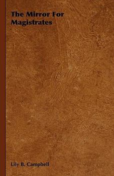 Hardcover The Mirror For Magistrates Book