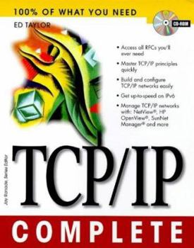 Hardcover TCP/IP Complete [With Contains Searchable RFC's Library] Book