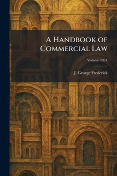 A Handbook of Commercial Law