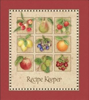 Hardcover Recipe Keeper Book