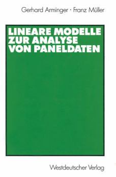 Paperback Lineare Modelle Zur Analyse Von Paneldaten [German] Book