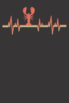 Notebook: Lobster Dot Grid 6x9 120 Pages