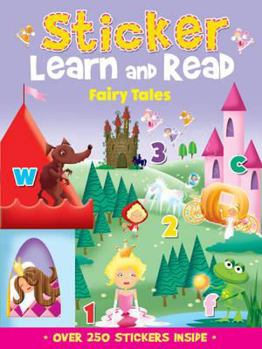 Paperback Sticker, Learn and Read: Fairy Tales Book