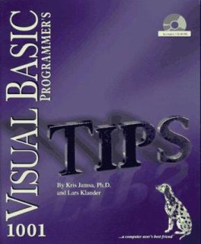 Paperback 1001 Visual Basic Tips [With Contains Supplemental Files the User Needs...] Book