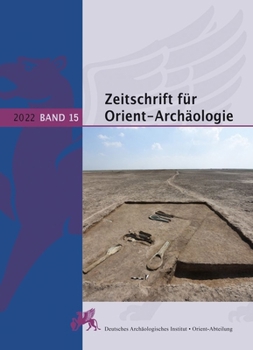 Hardcover Zeitschrift Fur Orient-Archaologie Book