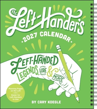 Home The Left-Hander's 2027 Weekly Planner Calendar Book