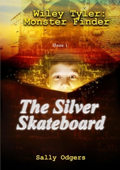 The silver skateboard