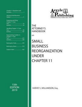 Paperback The Attorney's Handbook on Small Business Reorganization Under Chapter 11 Book