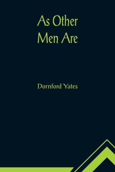 Paperback As Other Men Are Book