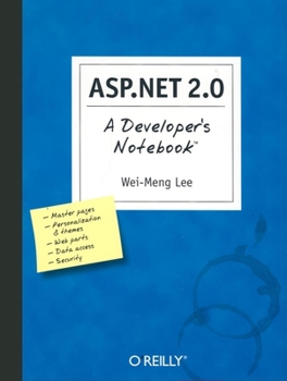Paperback ASP.NET 2.0: A Developer's Notebook Book