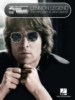 Paperback Lennon Legend: The Very Best of John Lennon: E-Z Play Today Volume 158 Book
