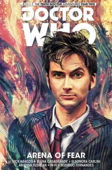 Hardcover Doctor Who: The Tenth Doctor Vol. 5: Arena of Fear Book