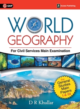 Paperback World Geography for Civil Services Main Examination Book