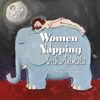 Paperback Women Napping with Animals Book