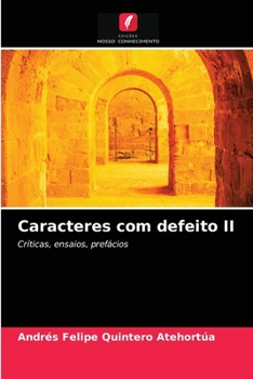 Paperback Caracteres com defeito II [Portuguese] Book