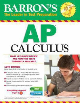 Paperback Barron's AP Calculus [With CDROM] Book