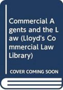 Hardcover Commercial Agents and the Law Book