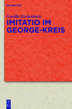Hardcover Imitatio im George-Kreis [German] Book