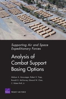 Paperback Analysis of Combat Support Basing Options Book