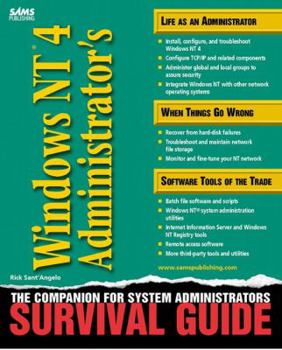 Paperback Windows Nt 4 Administrator's Survival Guide Book