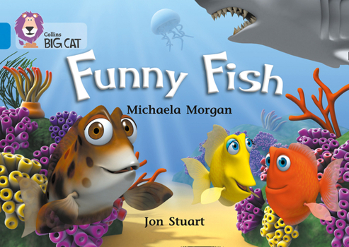 Paperback Funny Fish: Band 04/Blue Book