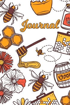 Paperback Journal: Bee Notebook, Bee Notebook Journal for Writing Book