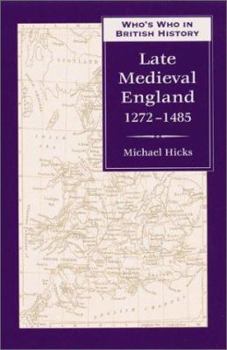 Hardcover Who's Who in Late Medieval England Book