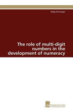 Paperback The role of multi-digit numbers in the development of numeracy [German] Book