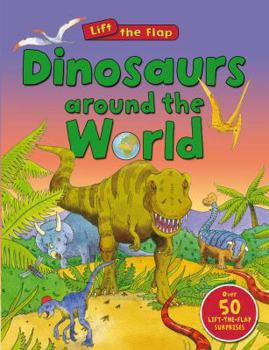 Hardcover Dinosaurs Around the World Book