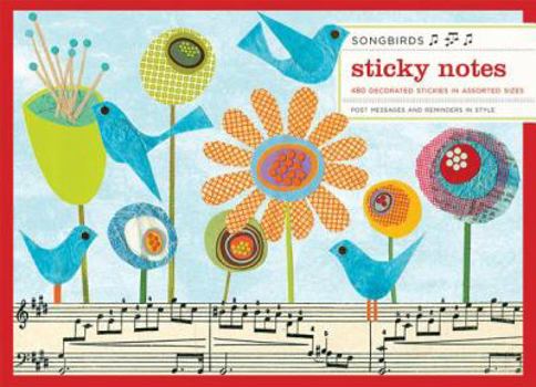Misc. Supplies Songbirds Sticky Notes Book