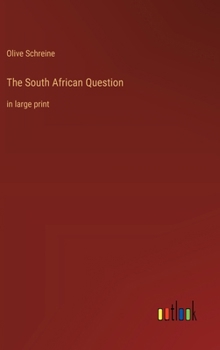 The South African Question: in large print