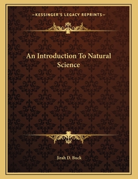 Paperback An Introduction To Natural Science Book