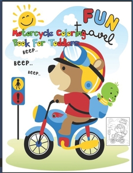 Paperback Motorcycle Coloring Book For Toddlers: motorcycle coloring book for kids Book