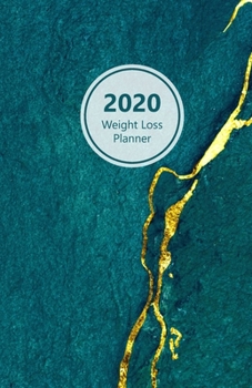 Paperback 2020 Weight Loss Planner: Meal and Exercise trackers, Step and Calorie counters. For Losing weight, Getting fit and Living healthy. 8.5" x 5.5" Book